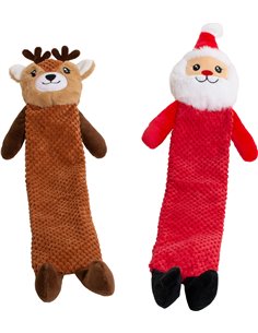 PELUCHE NATALE SENZA IMBOTTITURA SOGGETTI ASSORTITI
