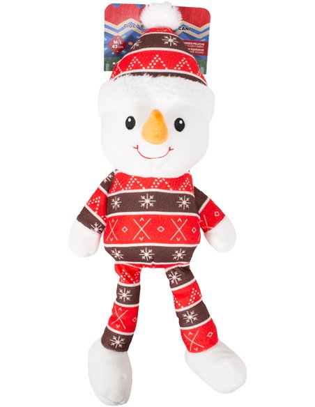 PELUCHE NATALE CON PIGIAMA SOGGETTI ASSORTITI