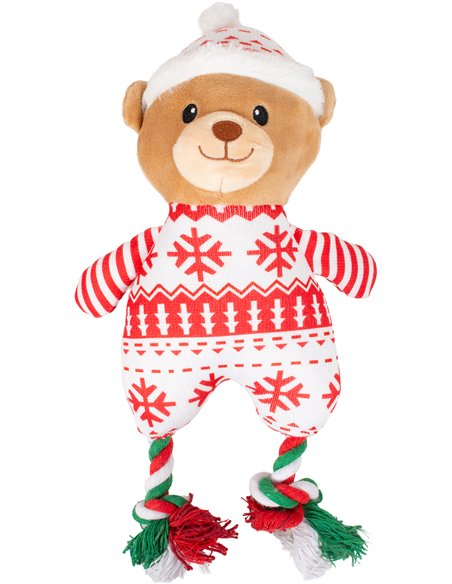 PELUCHE NATALE CON CORDA SOGGETTI ASSORTITI