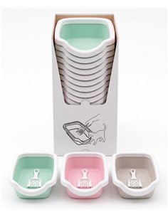 TOILETTE SQUARE CON PALETTA