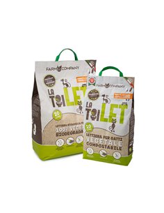 LETTIERA VEGETALE COMPOSTABILE LA TOILET
